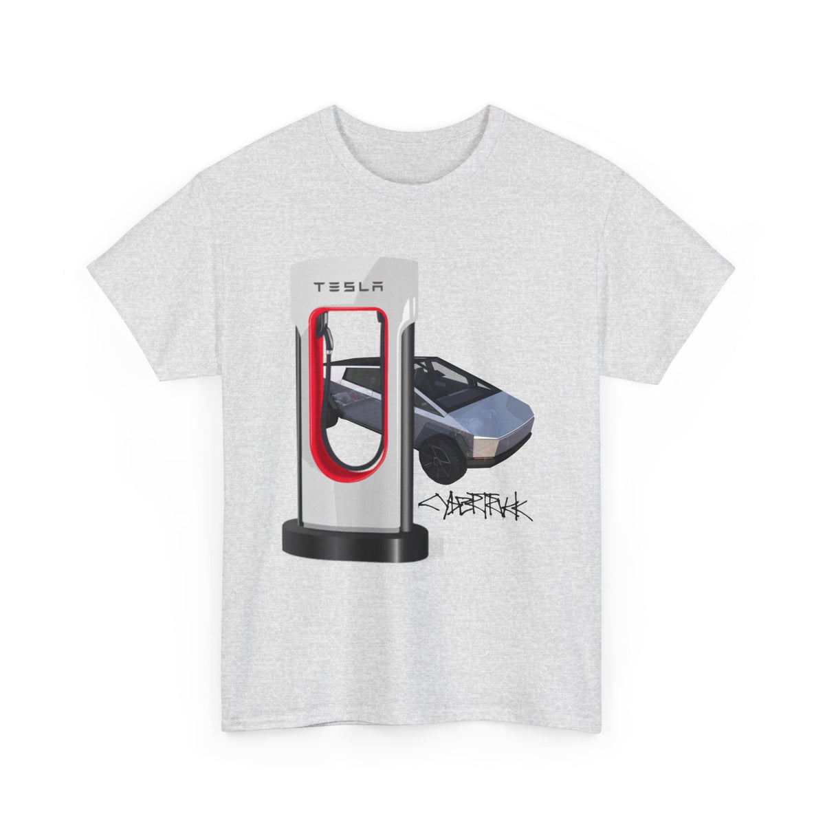 Tesla Charging station Unisex Tee