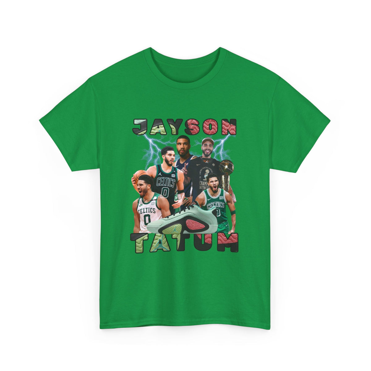 JAYSON Tatum NBA Team Tee Duke shirt Boston Celtics Jaylen Brown Graphic Art Autograph Jordan Shoe Tatum 2 Vortex Basketball Shoes Unisex Heavy Cotton Tee