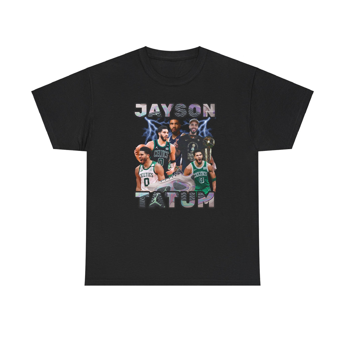 JAYSON Tatum 2 "Sidewalk Chalk" Basketball Shoes Tatum Unisex Heavy Cotton Tee