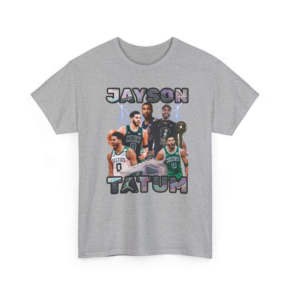 JAYSON Tatum 2 "Sidewalk Chalk" Basketball Shoes Tatum Unisex Heavy Cotton Tee