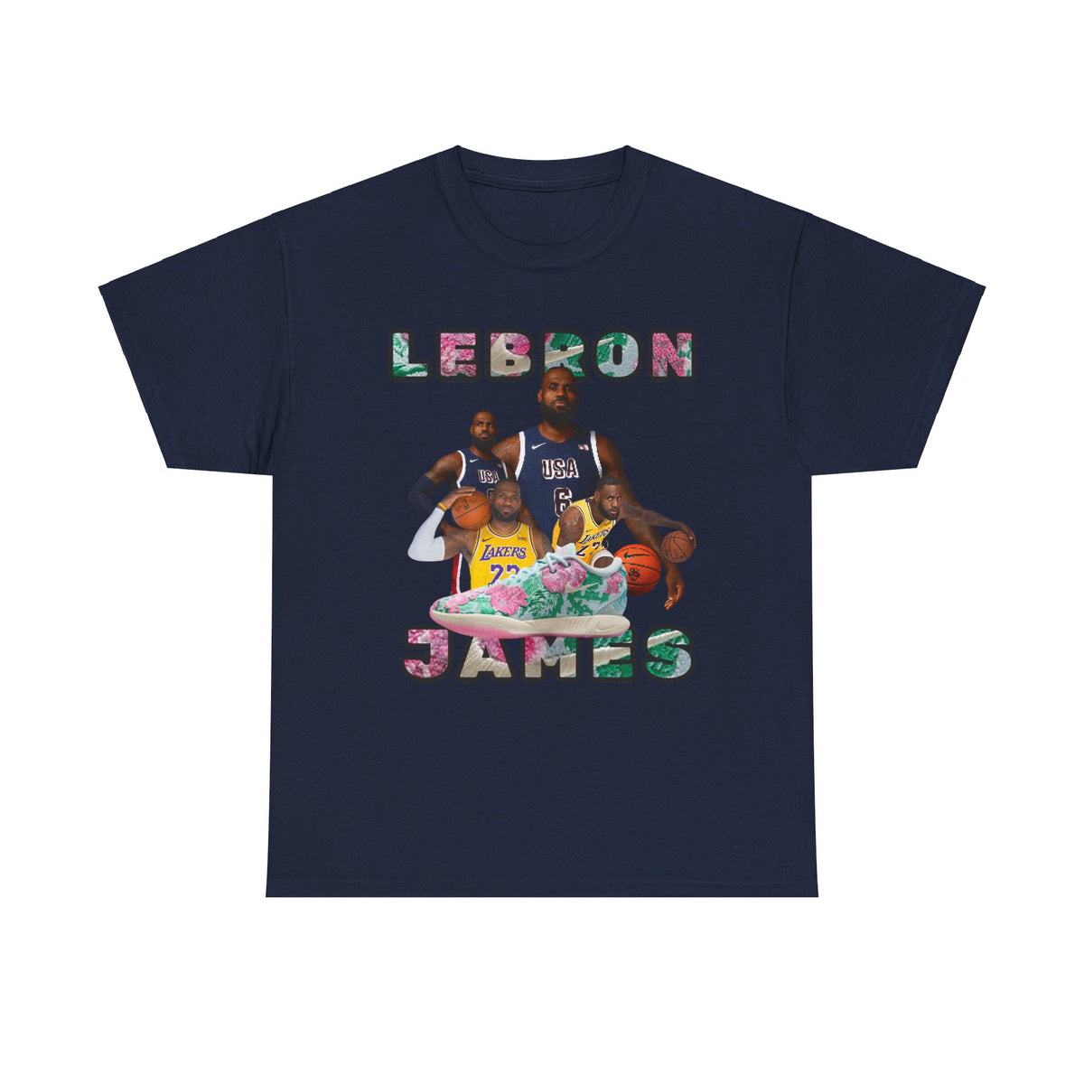 PINK  Lebron Unisex Heavy Cotton Tee