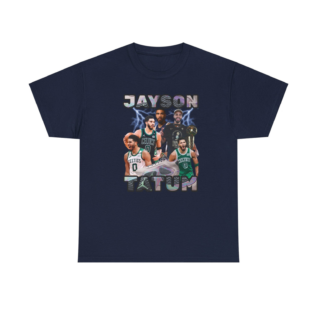 JAYSON Tatum 2 "Sidewalk Chalk" Basketball Shoes Tatum Unisex Heavy Cotton Tee