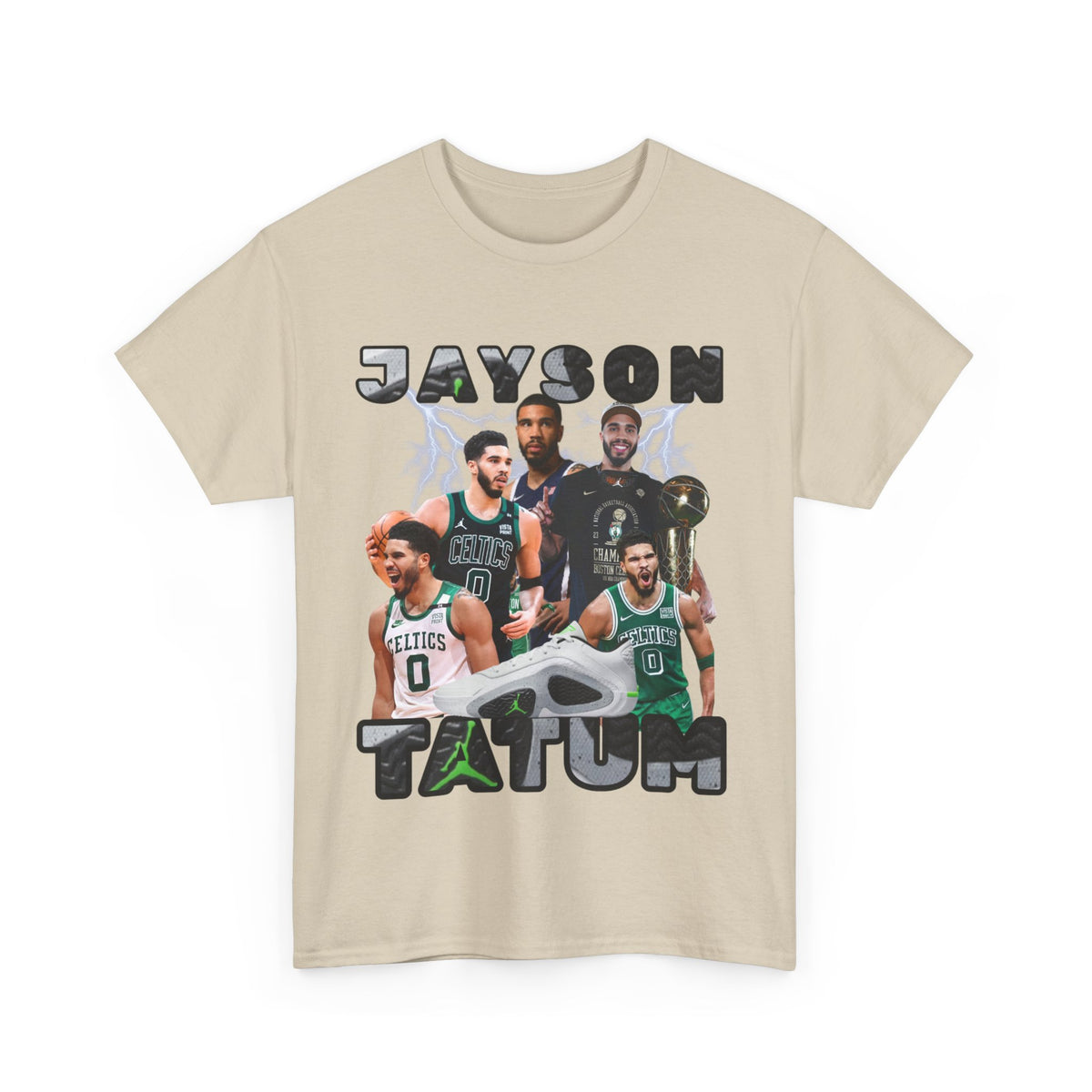 WHITE SHOESJAYSON Tatum NBA Team Tee Duke shirt Boston Celtics |
