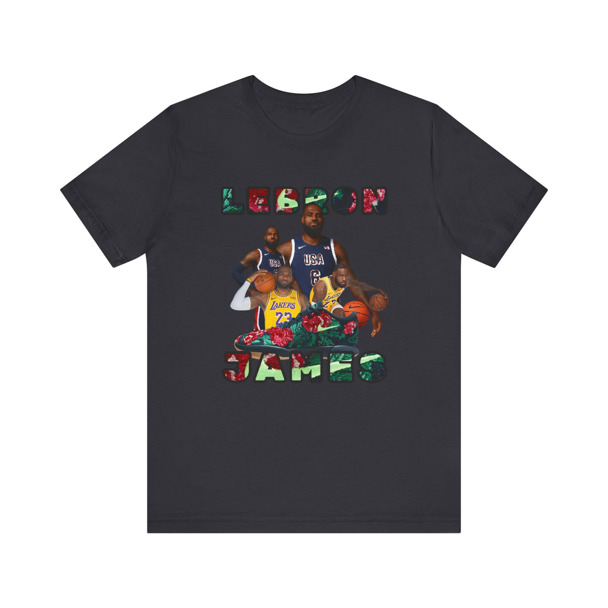 PURPLE Lebron Unisex Jersey Short Sleeve Tee