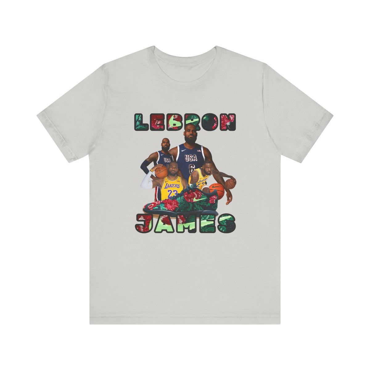 PURPLE Lebron Unisex Jersey Short Sleeve Tee