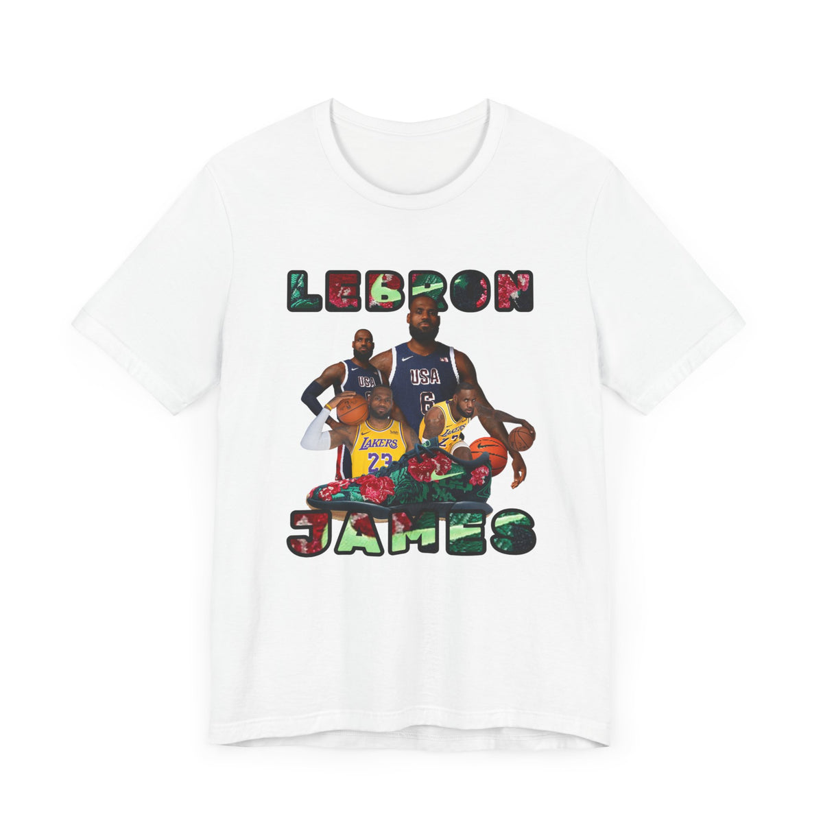PURPLE Lebron Unisex Jersey Short Sleeve Tee