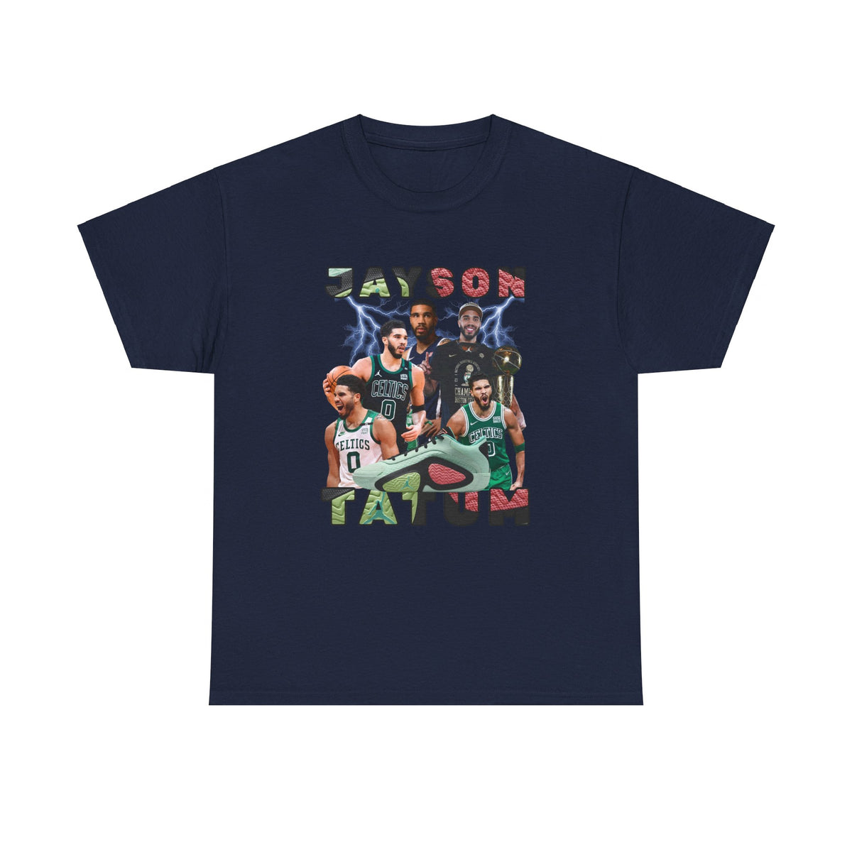 JAYSON Tatum NBA Team Tee Duke shirt Boston Celtics Jaylen Brown Graphic Art Autograph Jordan Shoe Tatum 2 Vortex Basketball Shoes Unisex Heavy Cotton Tee