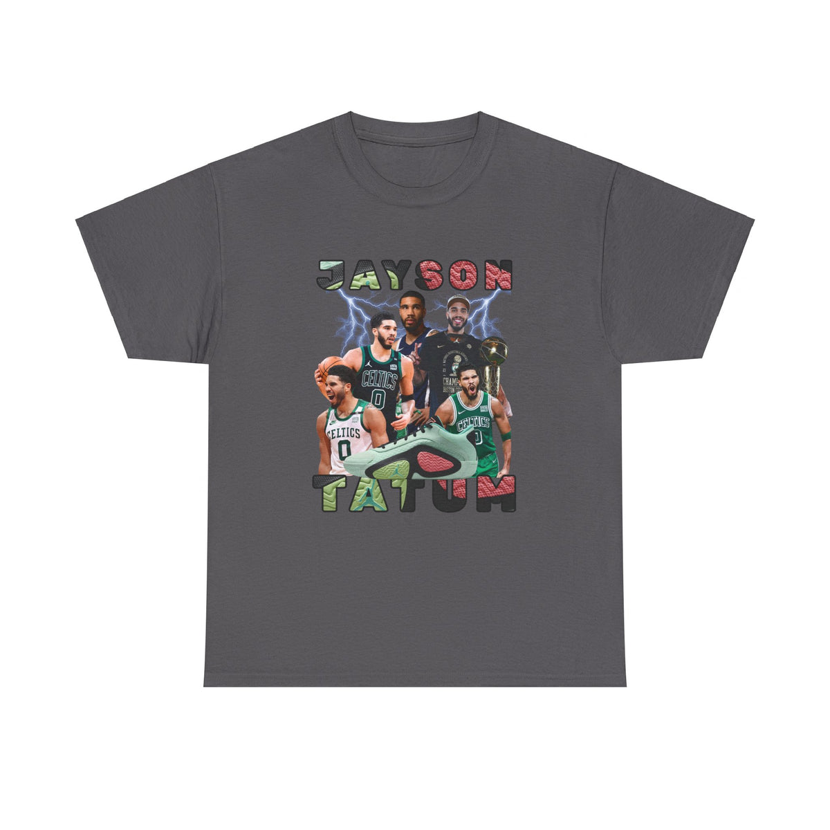 JAYSON Tatum NBA Team Tee Duke shirt Boston Celtics Jaylen Brown Graphic Art Autograph Jordan Shoe Tatum 2 Vortex Basketball Shoes Unisex Heavy Cotton Tee