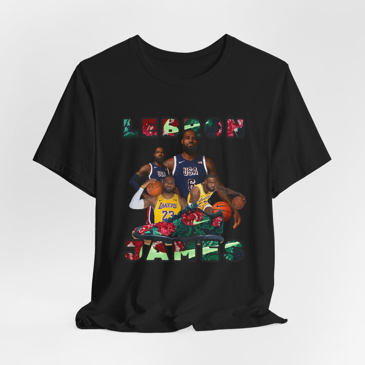 PURPLE Lebron Unisex Jersey Short Sleeve Tee