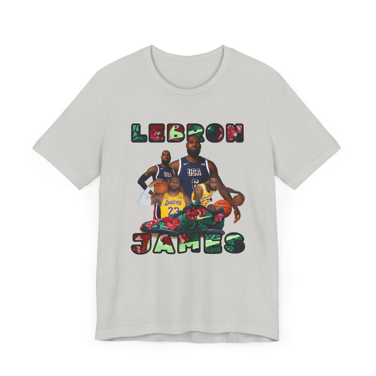 PURPLE Lebron Unisex Jersey Short Sleeve Tee