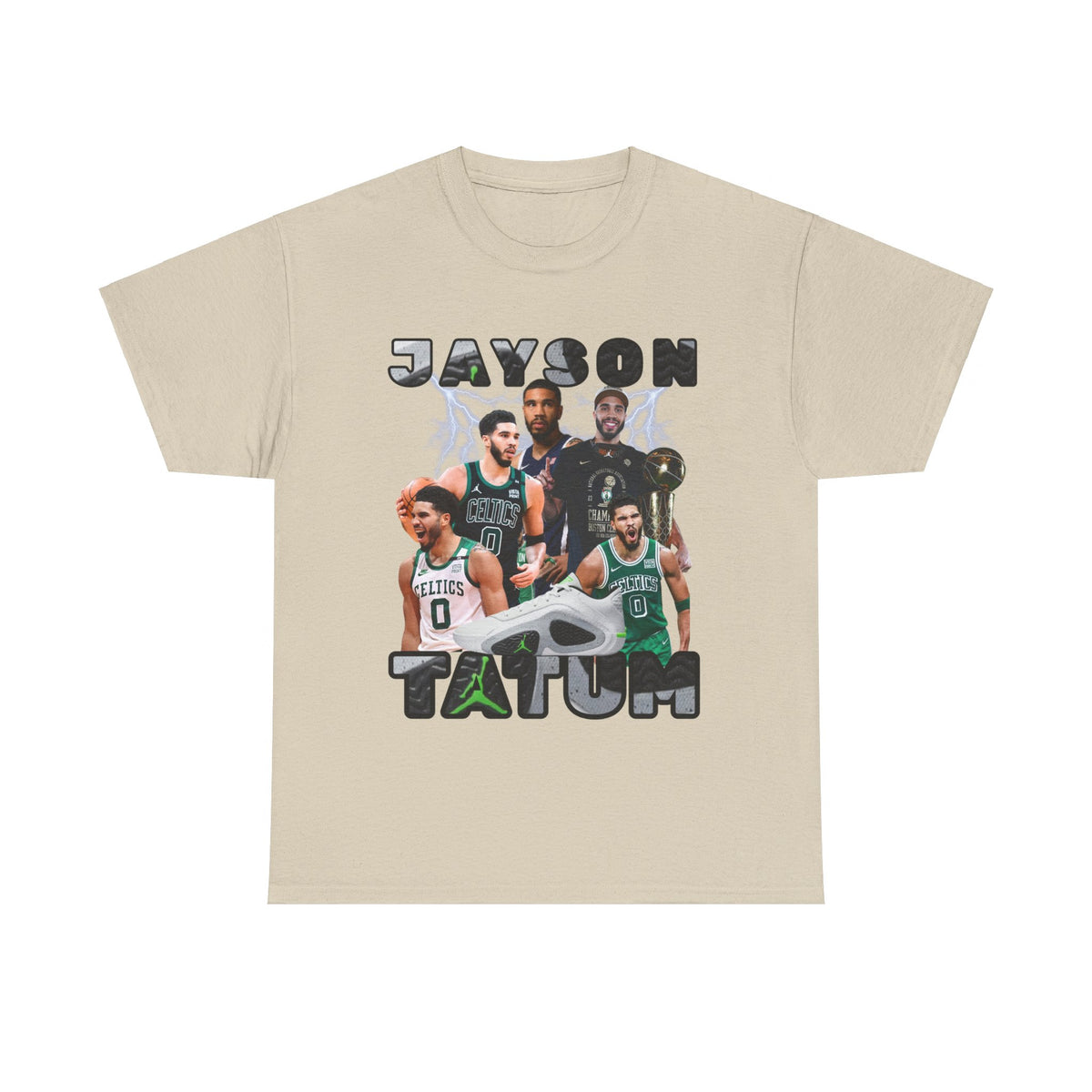 WHITE SHOESJAYSON Tatum NBA Team Tee Duke shirt Boston Celtics |