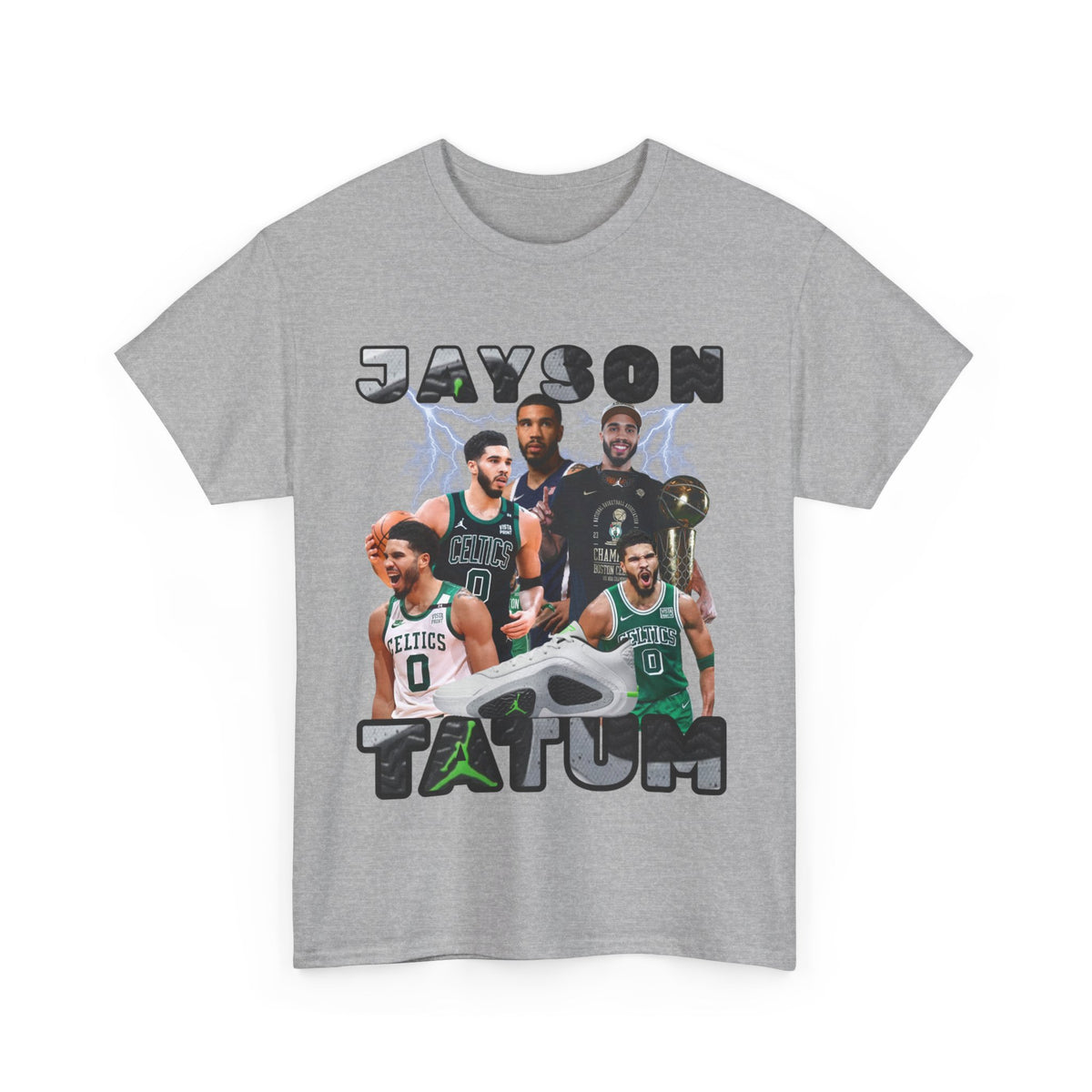 WHITE SHOESJAYSON Tatum NBA Team Tee Duke shirt Boston Celtics |