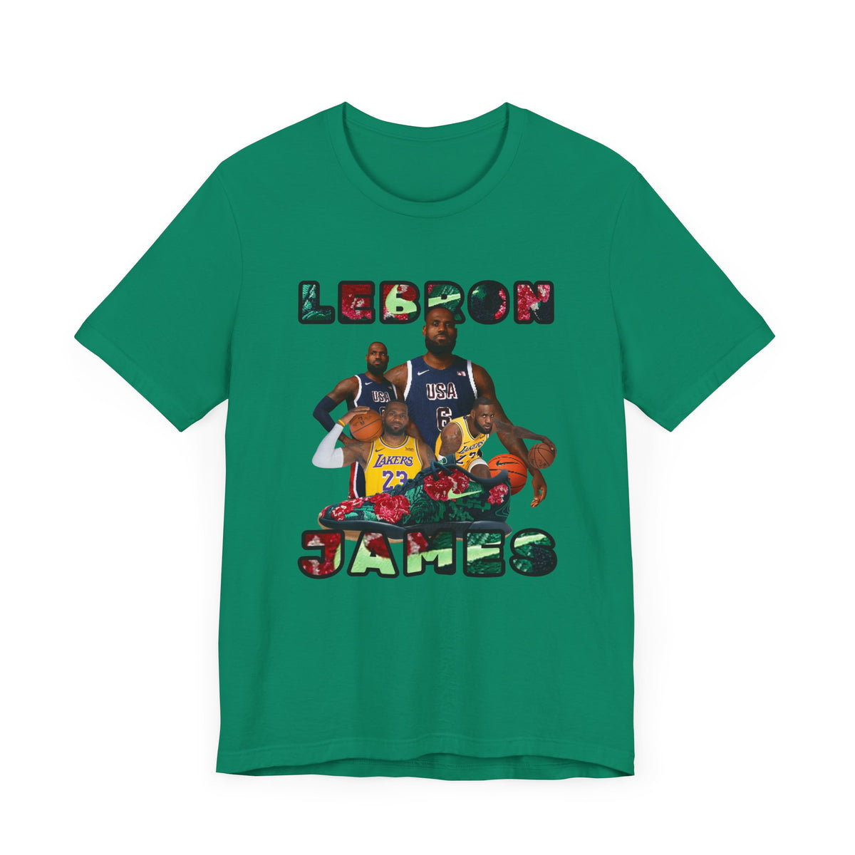 PURPLE Lebron Unisex Jersey Short Sleeve Tee