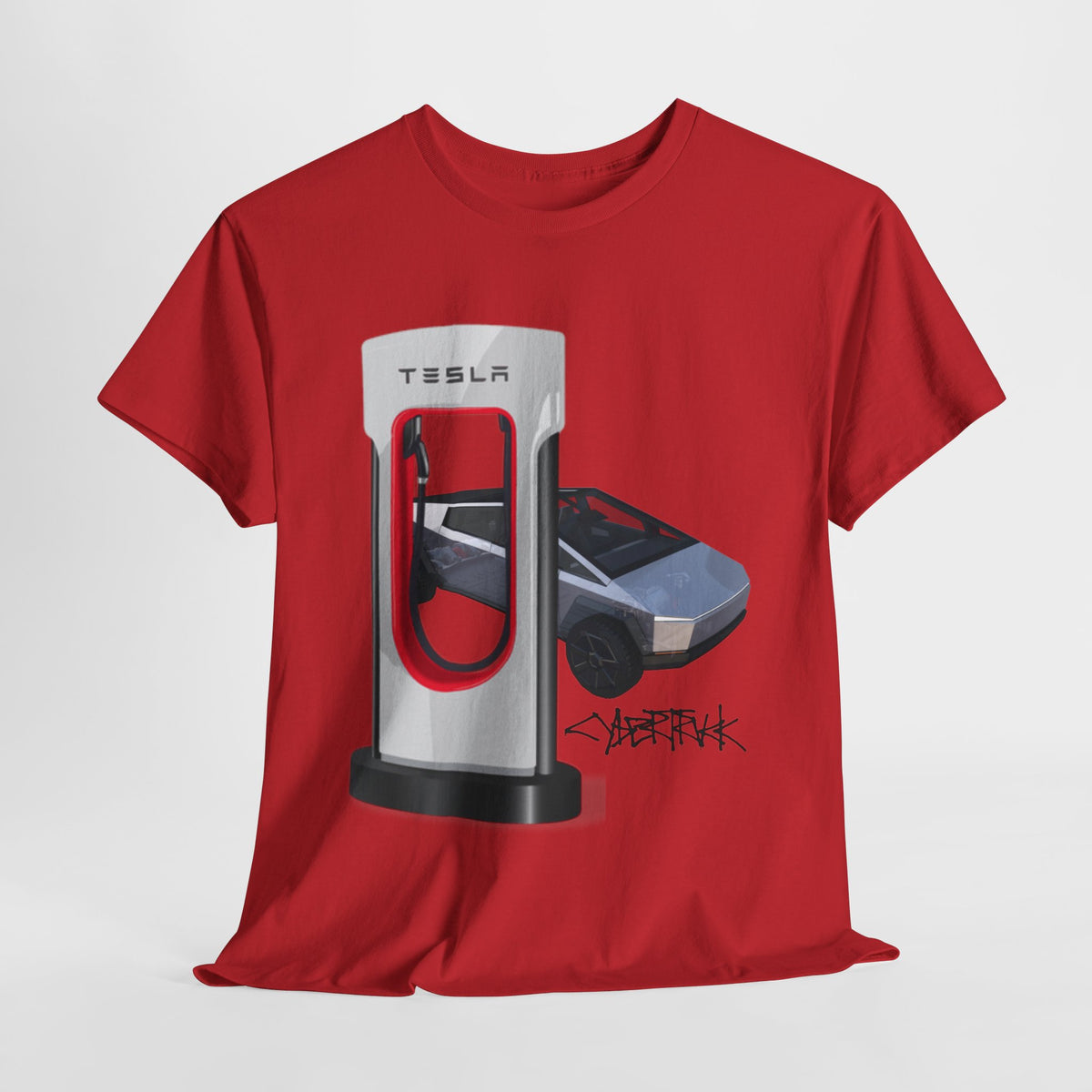 Tesla Charging station Unisex Tee