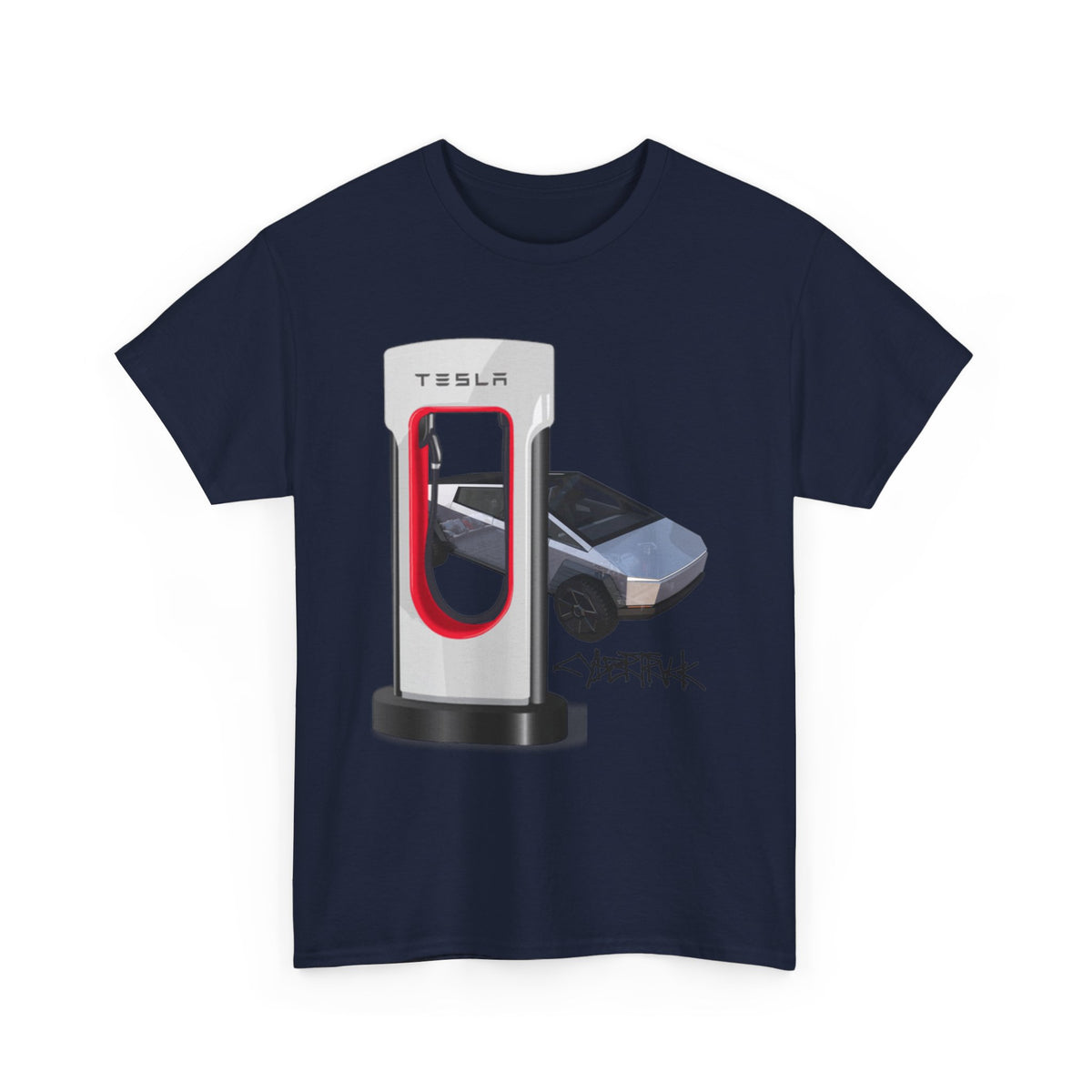 Tesla Charging station Unisex Tee