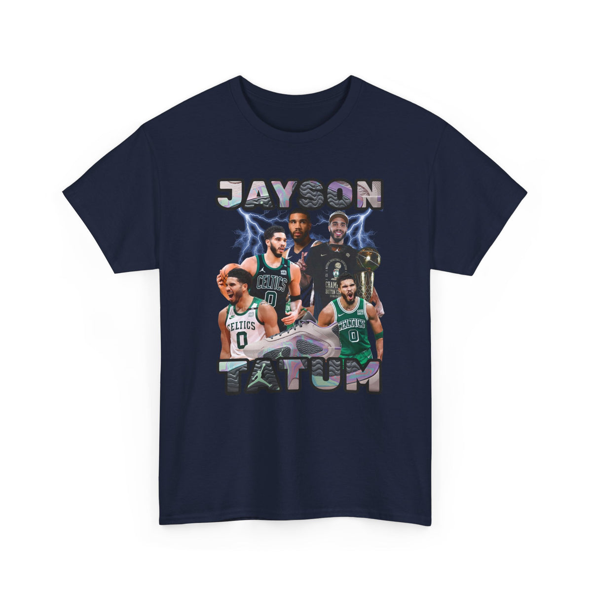 JAYSON Tatum 2 "Sidewalk Chalk" Basketball Shoes Tatum Unisex Heavy Cotton Tee