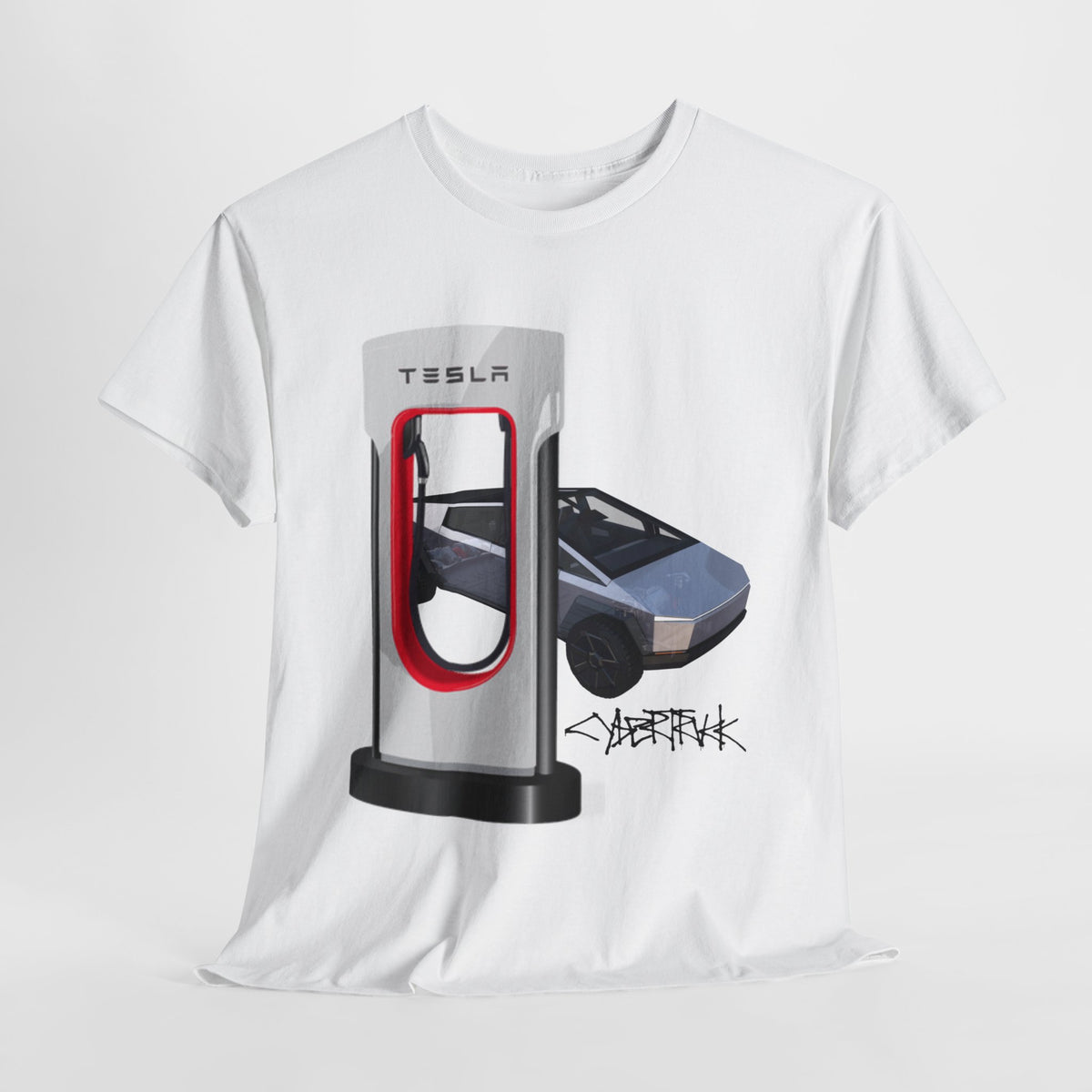 Tesla Charging station Unisex Tee