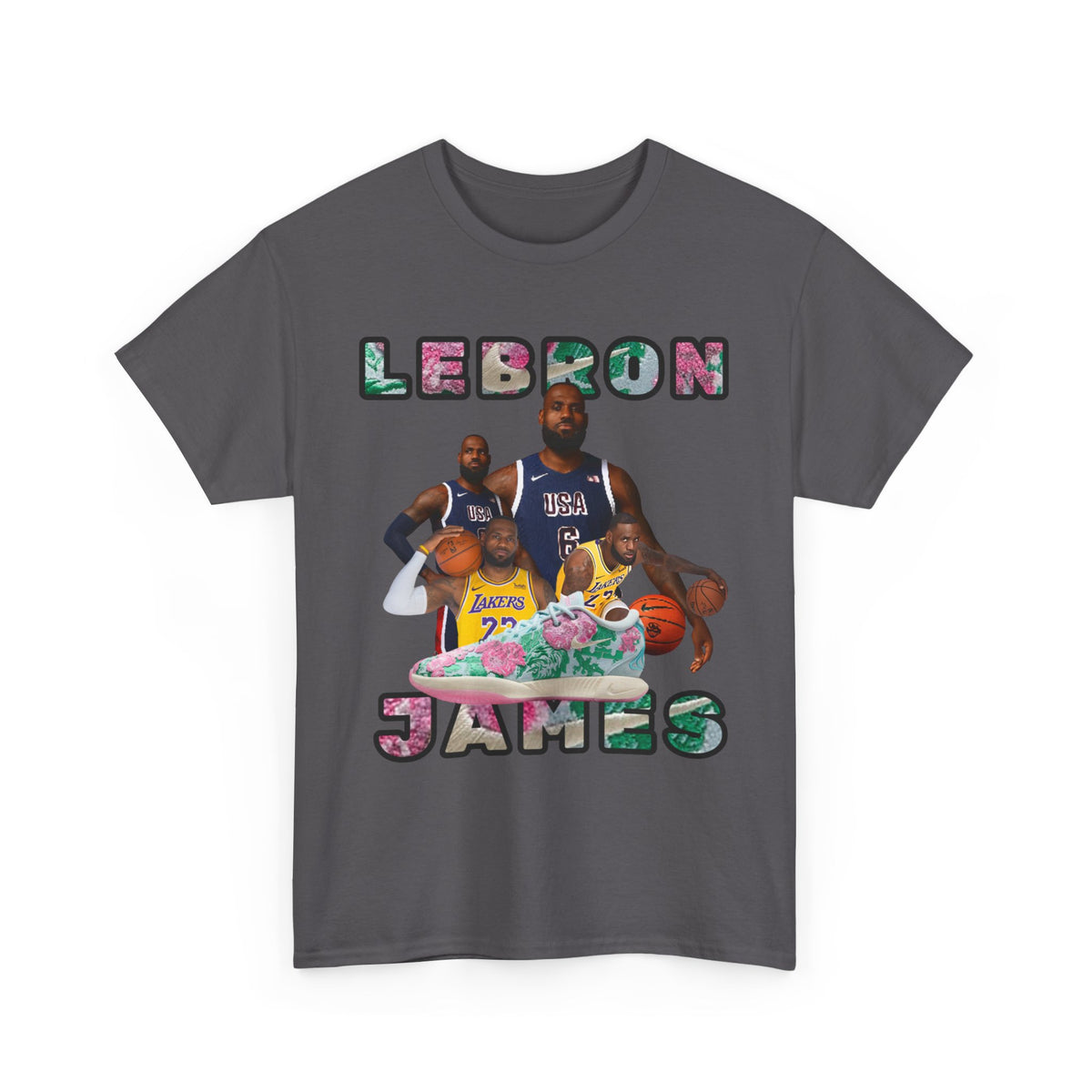 PINK  Lebron Unisex Heavy Cotton Tee