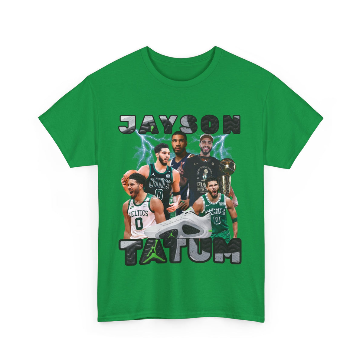 WHITE SHOESJAYSON Tatum NBA Team Tee Duke shirt Boston Celtics |