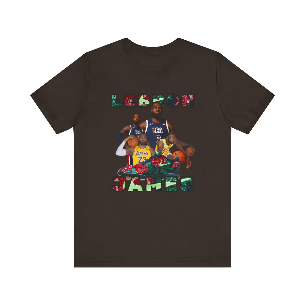 PURPLE Lebron Unisex Jersey Short Sleeve Tee