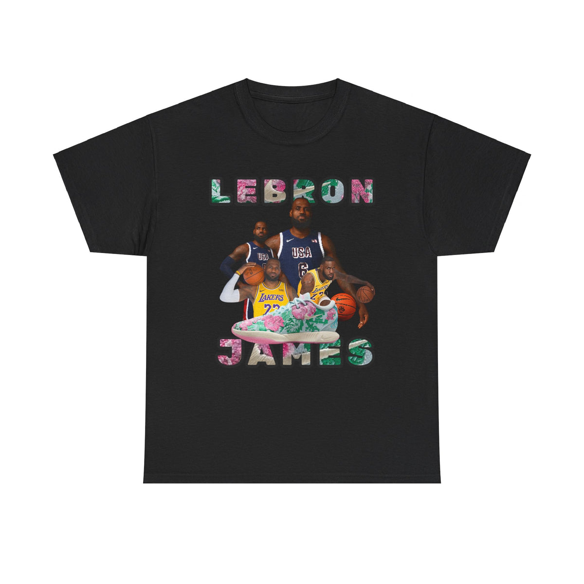 PINK  Lebron Unisex Heavy Cotton Tee