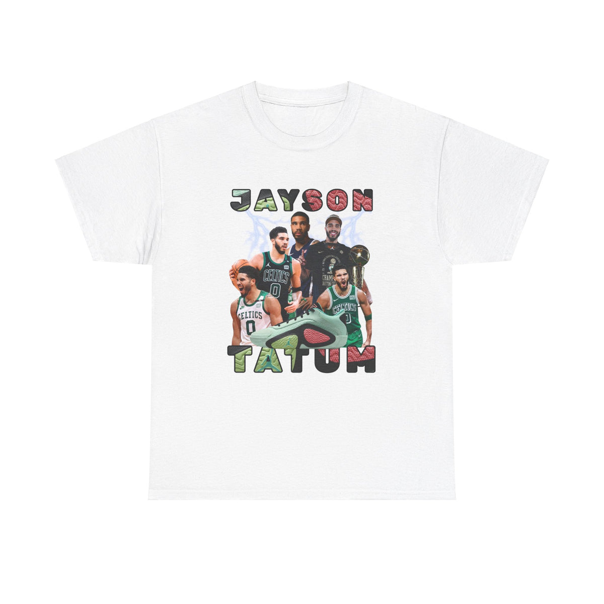 JAYSON Tatum NBA Team Tee Duke shirt Boston Celtics Jaylen Brown Graphic Art Autograph Jordan Shoe Tatum 2 Vortex Basketball Shoes Unisex Heavy Cotton Tee