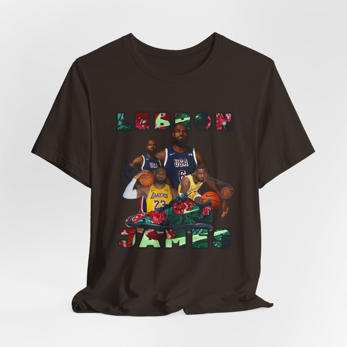 PURPLE Lebron Unisex Jersey Short Sleeve Tee