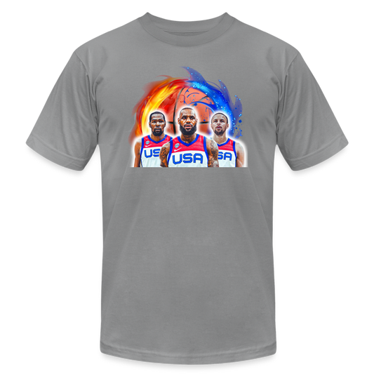 Unisex Jersey T-Shirt by Bella + Canvas - slate