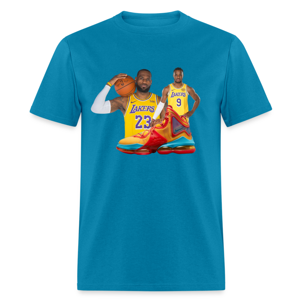 LEBRON JAMES  BRONNY Unisex Classic T-Shirt - turquoise