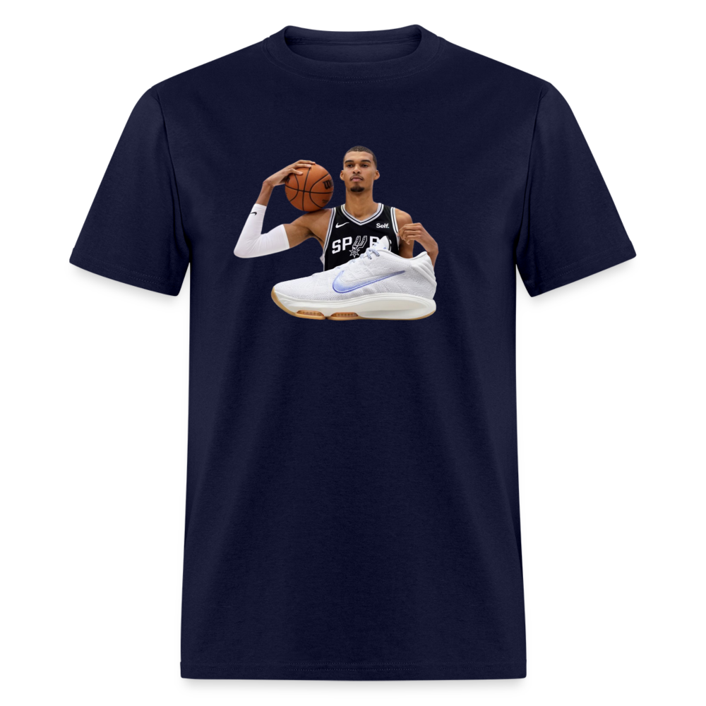 Victor Wembanyama Unisex Classic T-Shirt - navy