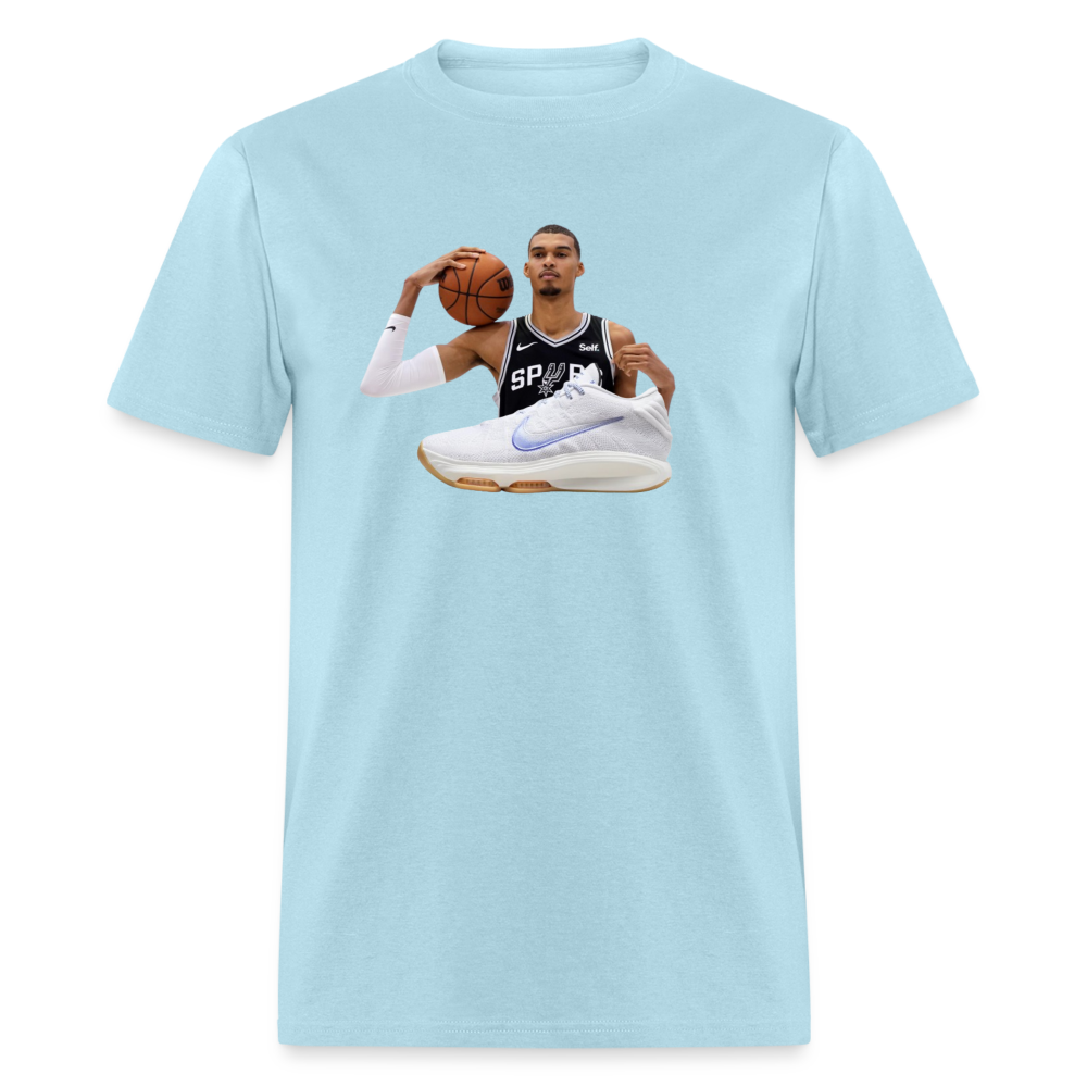 Victor Wembanyama Unisex Classic T-Shirt - powder blue