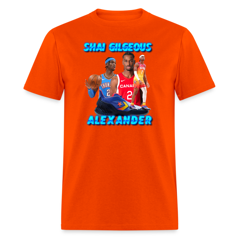 Shai G Unisex Classic T-Shirt - orange