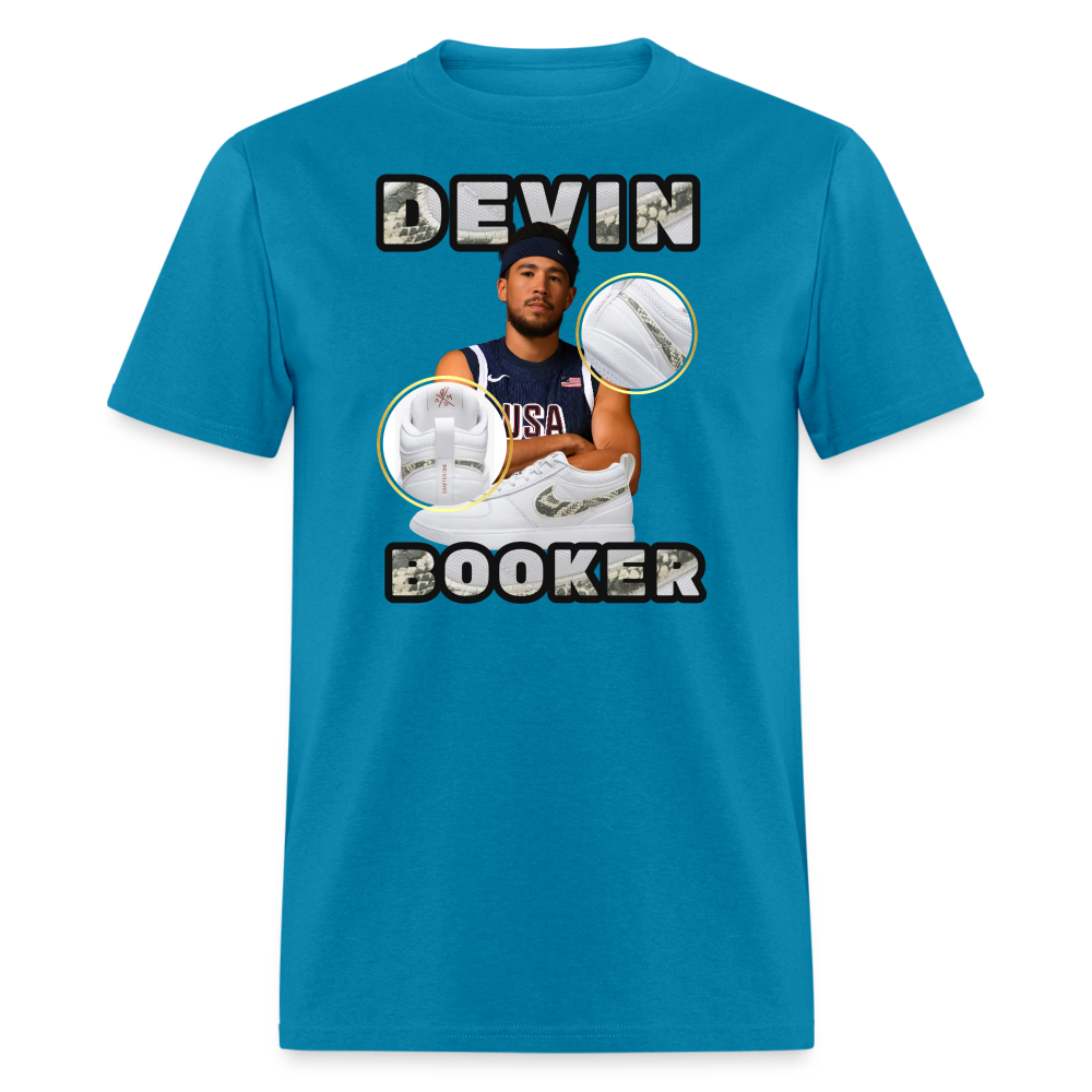 Purple Devin Booker Unisex Classic T-Shirt - turquoise
