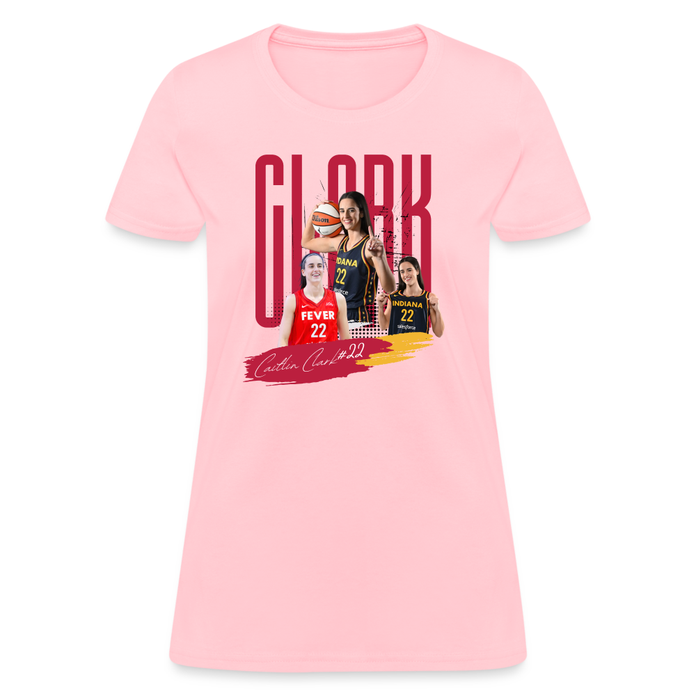 CAITLIN CLARK Women's T-Shirt - pink
