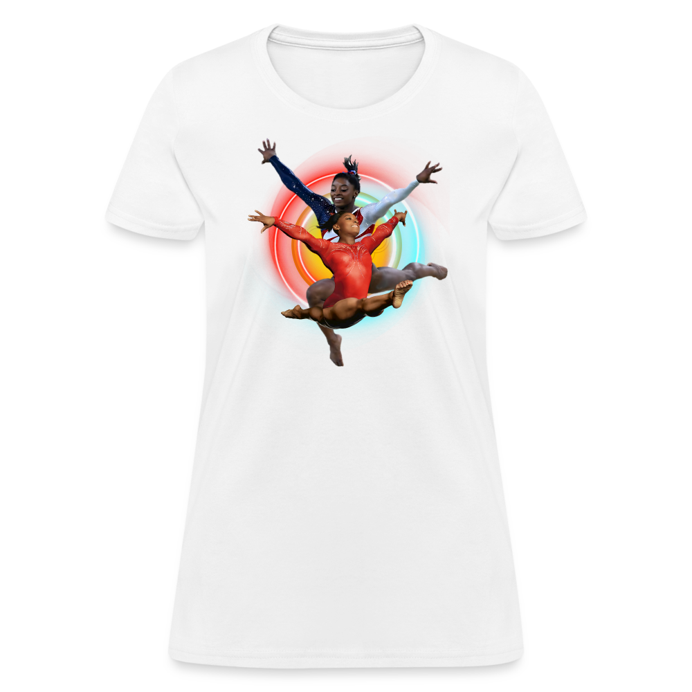 4 SIMONE BILES Women's T-Shirt - white