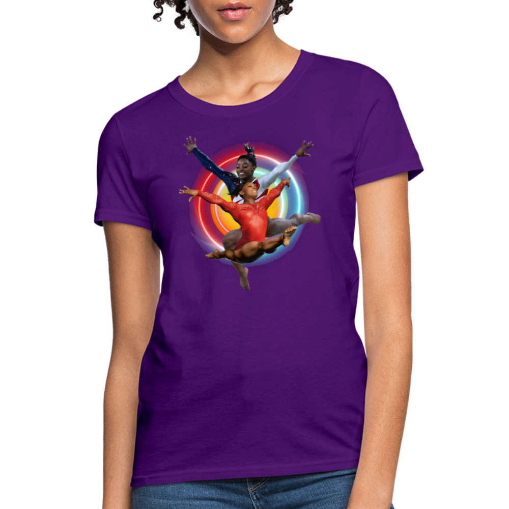 4 SIMONE BILES Women's T-Shirt - purple