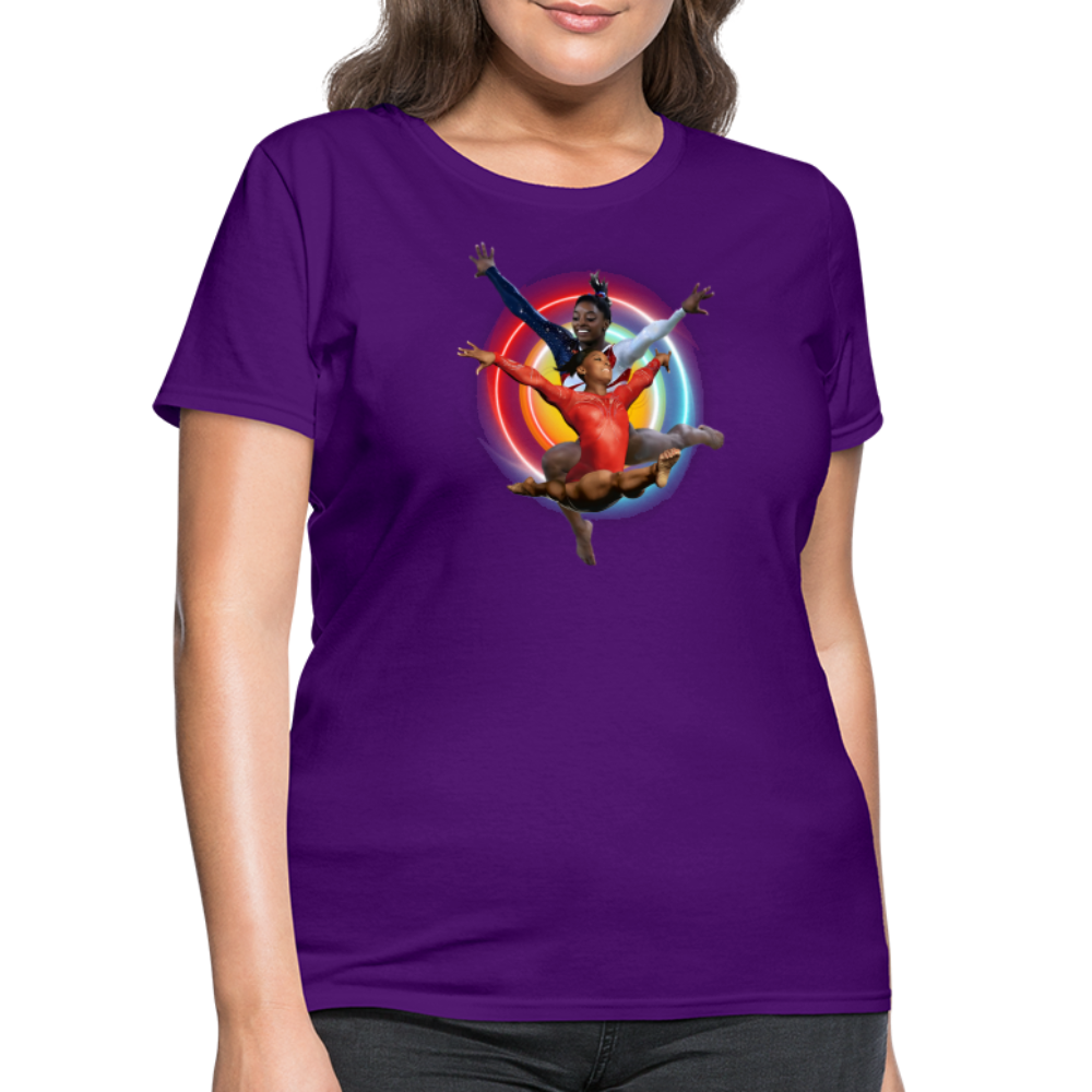 4 SIMONE BILES Women's T-Shirt - purple