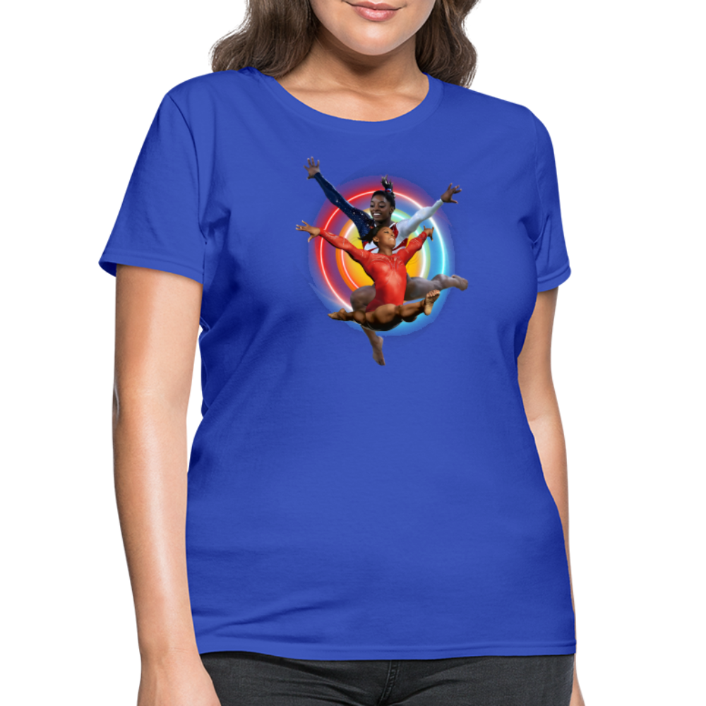 4 SIMONE BILES Women's T-Shirt - royal blue