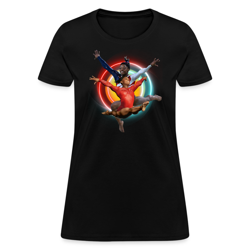 4 SIMONE BILES Women's T-Shirt - black