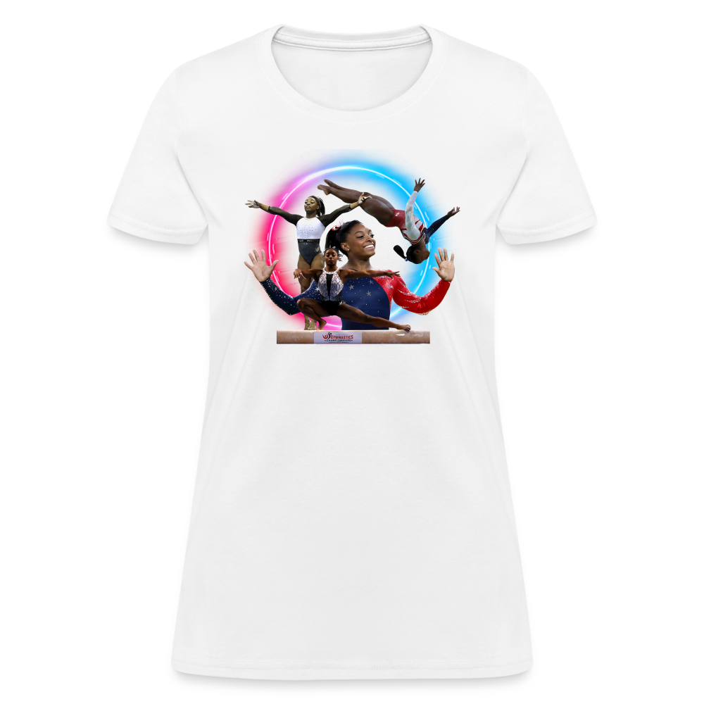 1 SIMONE BILESWomen's T-Shirt - white
