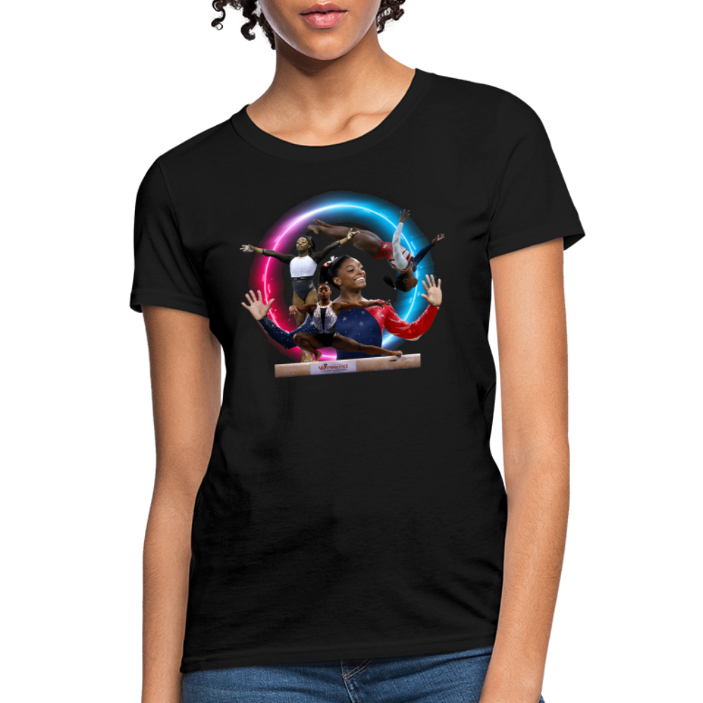 1 SIMONE BILESWomen's T-Shirt - black