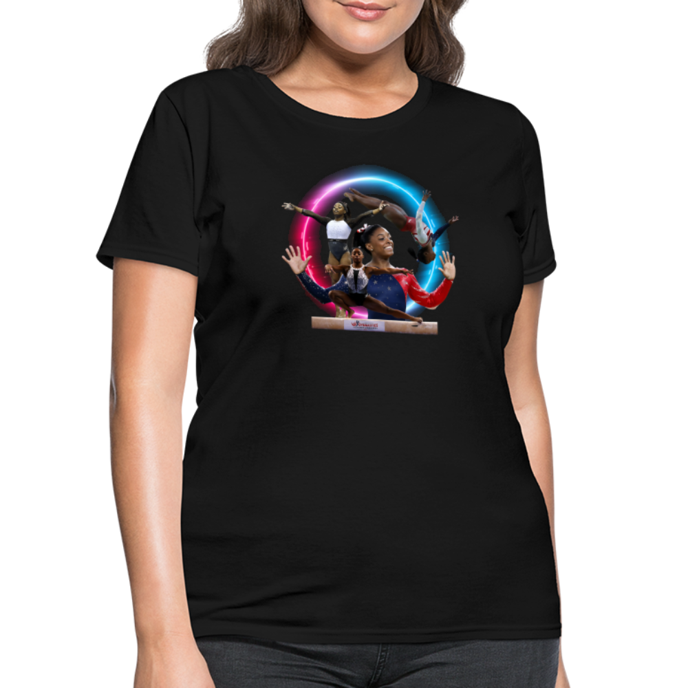 1 SIMONE BILESWomen's T-Shirt - black