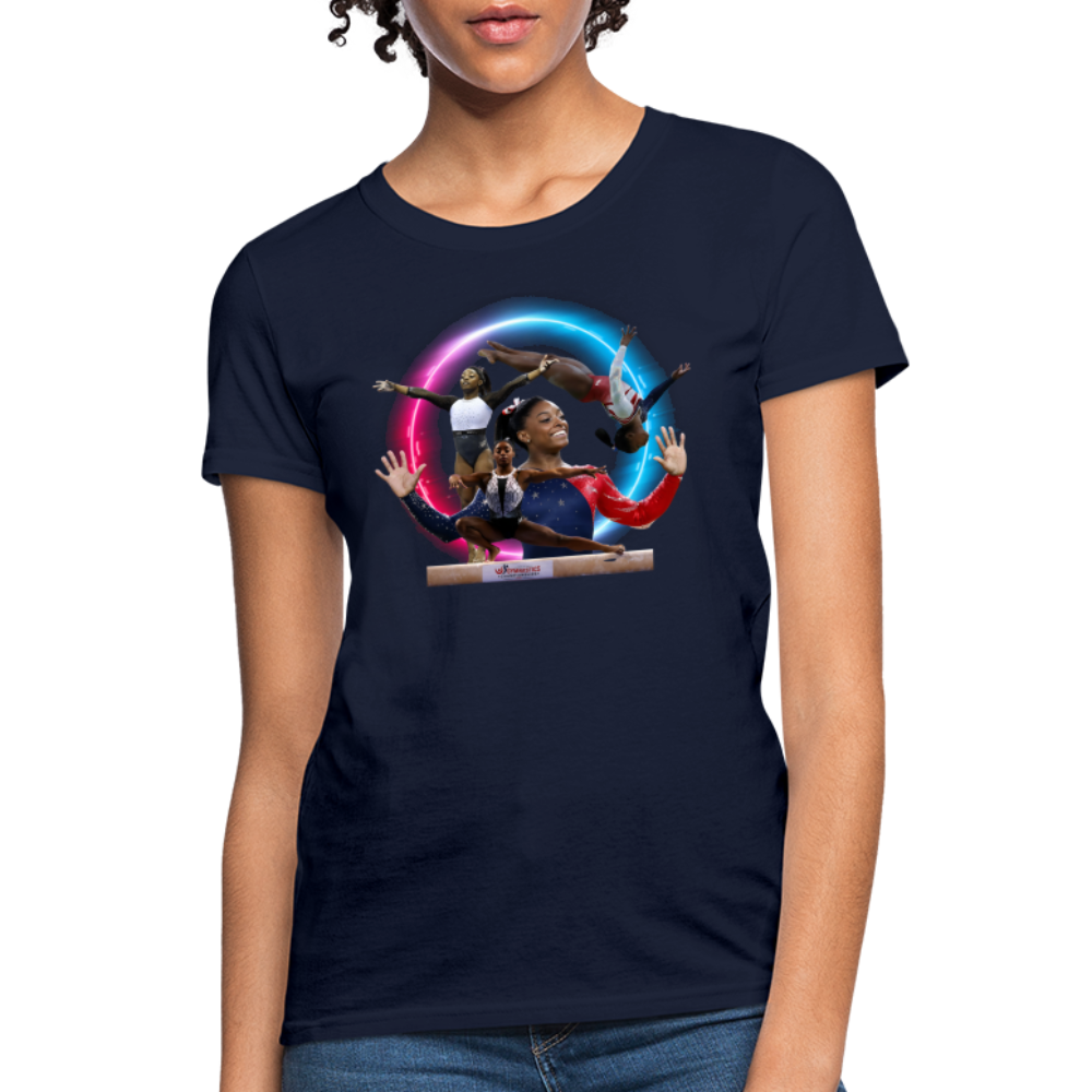 1 SIMONE BILESWomen's T-Shirt - navy