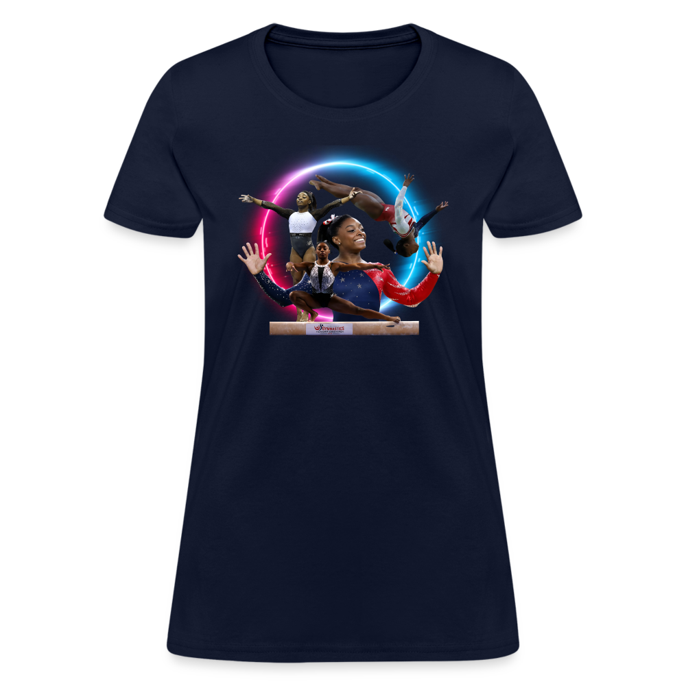 1 SIMONE BILESWomen's T-Shirt - navy