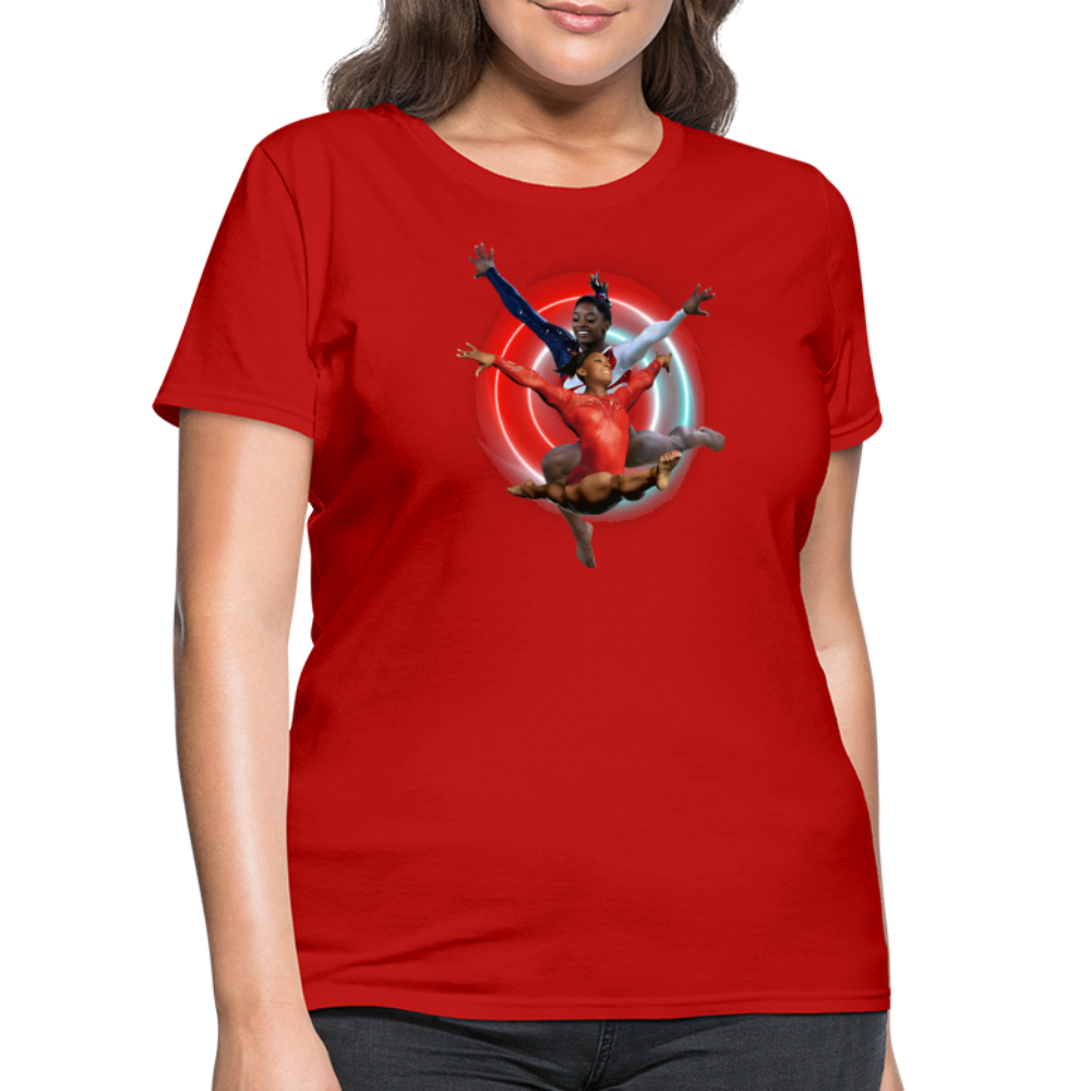 3 SIMONE BILESWomen's T-Shirt - red