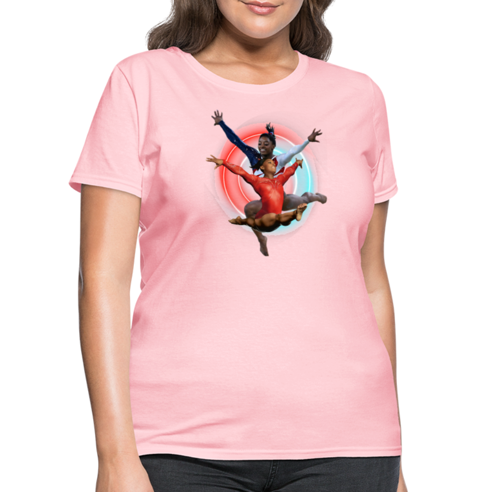 3 SIMONE BILESWomen's T-Shirt - pink
