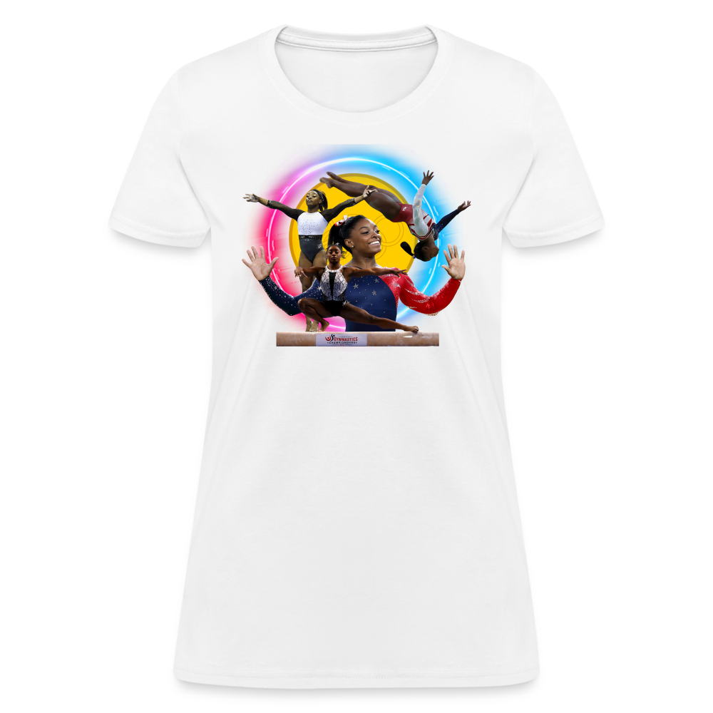 2 SIMONE BILESWomen's T-Shirt - white