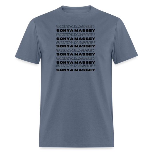 SONYA MASSEY REPEAT Unisex Classic T-Shirt - denim